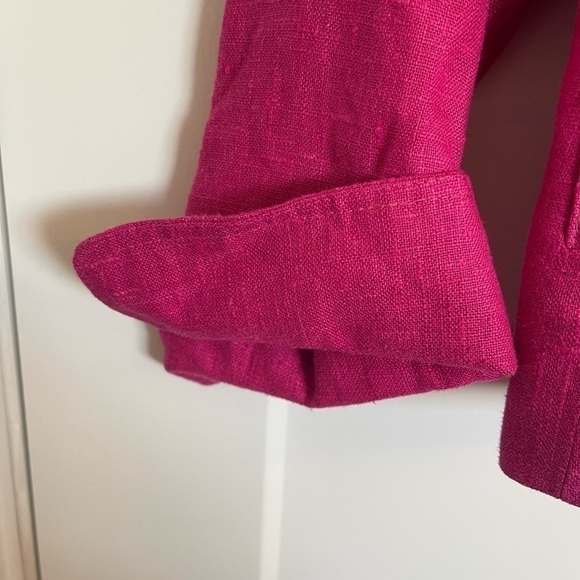 Bern and Mort Linen Blazer Size 12 - Picture 4 of 5